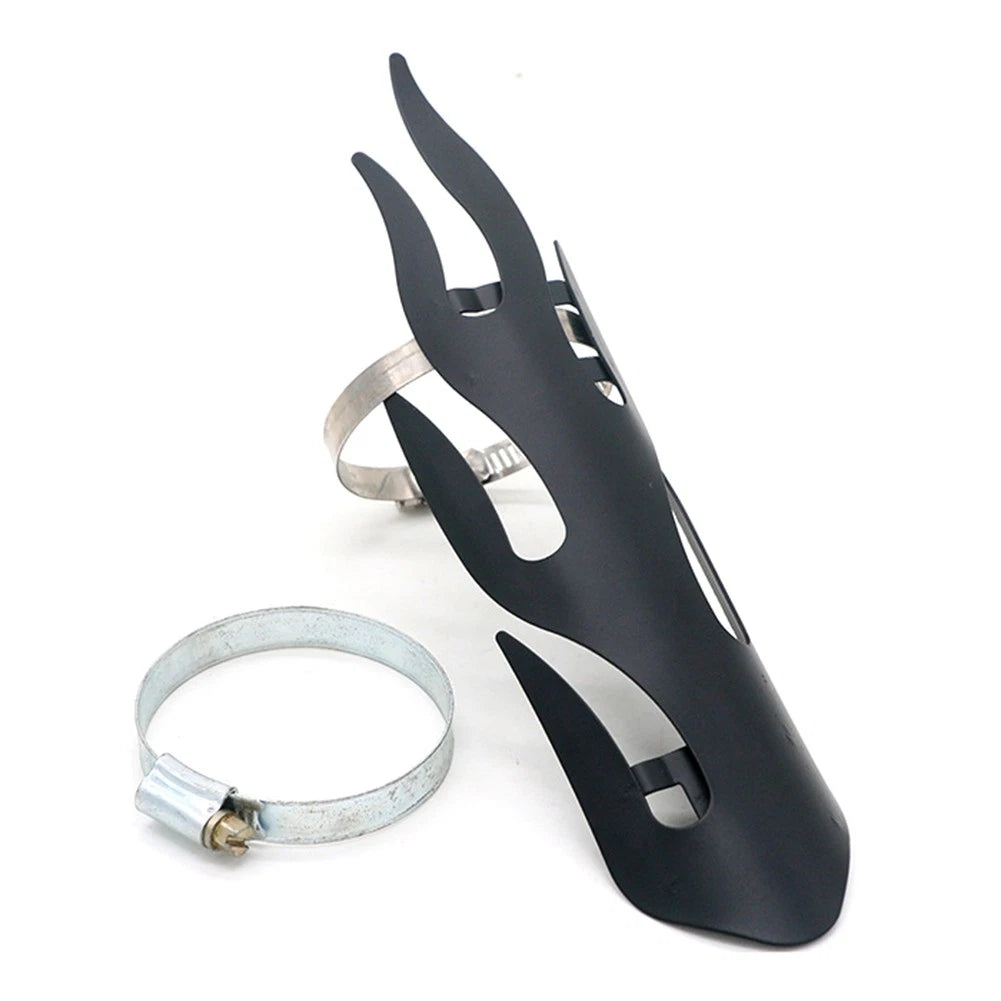 Exhaust Muffler Pipe Heat Cover Shield Heel Guard for Harley Motorcycle