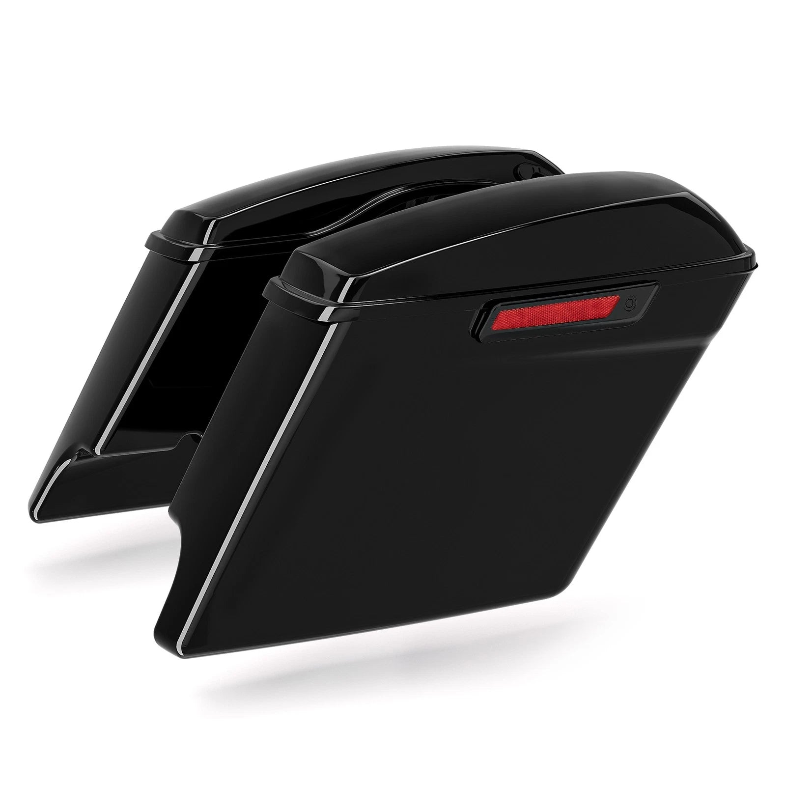 Hard Saddlebags & Conversion Bracket for Harley Dyna Street Bob FXDB (2008–2017)