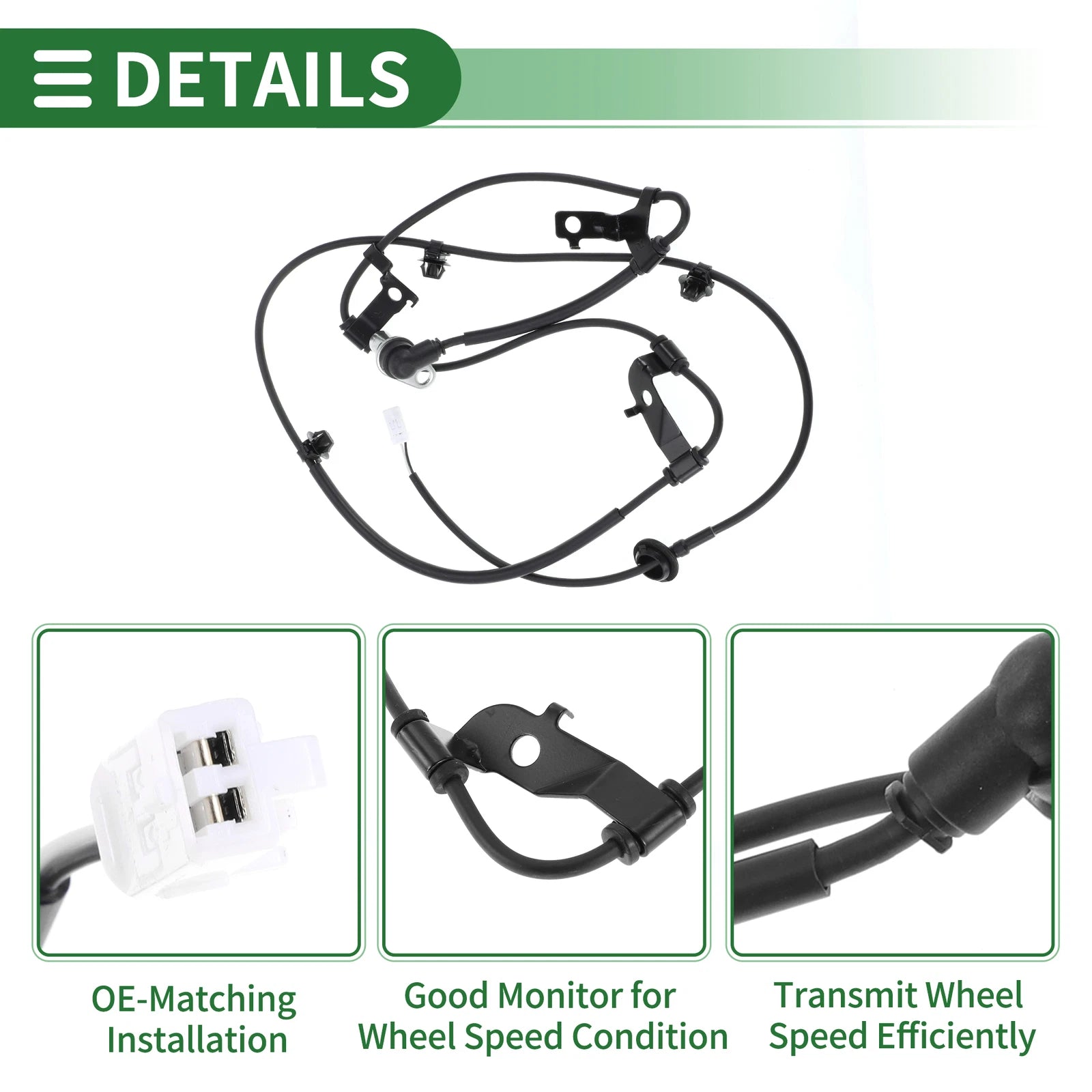 ABS Wheel Speed Sensor MR569288 for Mitsubishi Galant (1994–2003)