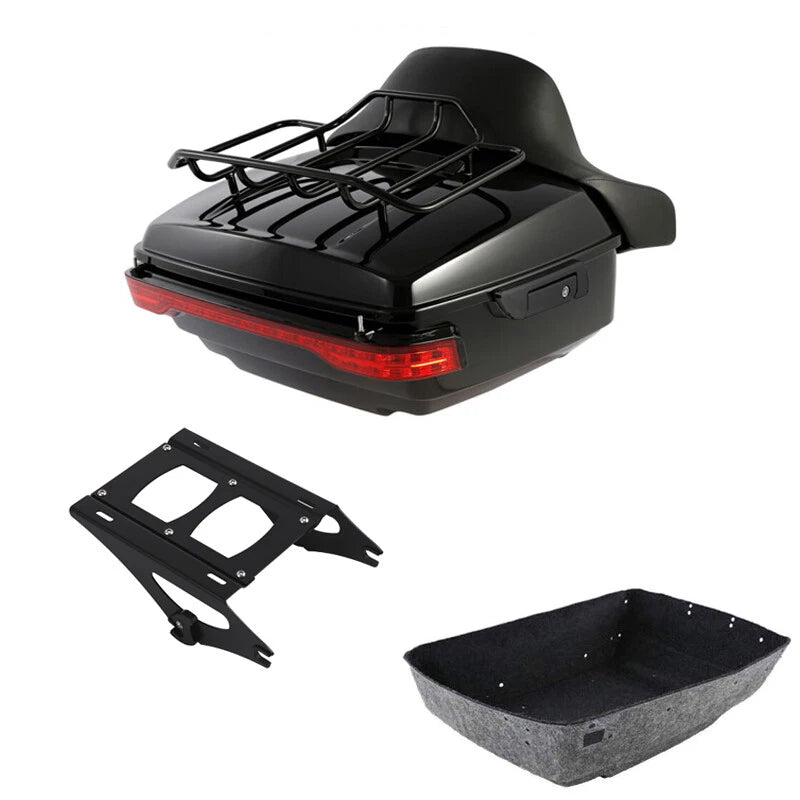 Trunk Mount Rack Backrest Light for Harley Touring Street Glide (2014–2026)