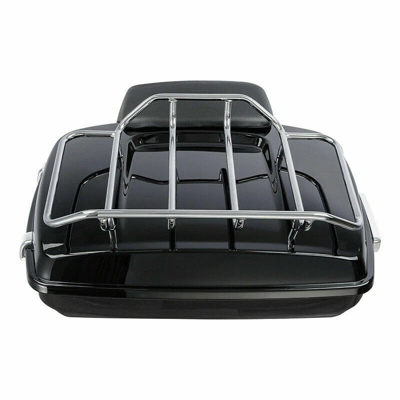 Black Razor Trunk Mount Rack for Harley Davidson Touring Road Glide (2014–2026)