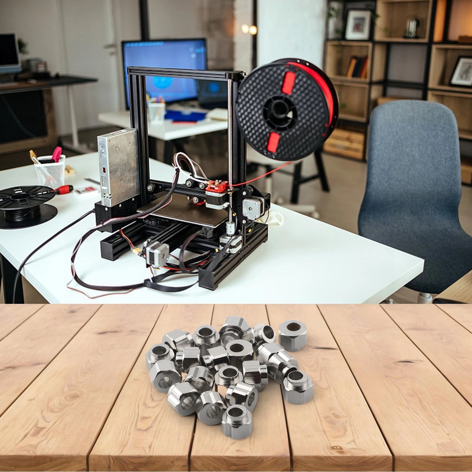 20 Eccentric Nuts for Optimal Printing Support