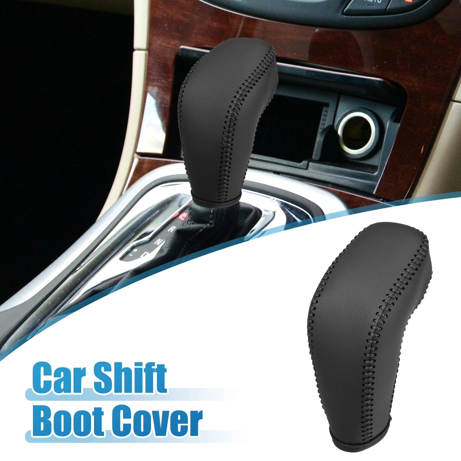 Shift Boot Cover for Buick Regal (2011–2016) Black