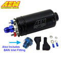 AEM 50-1005 Inline Fuel Pump 380LPH for Bosch 044 Style (2000–2023)