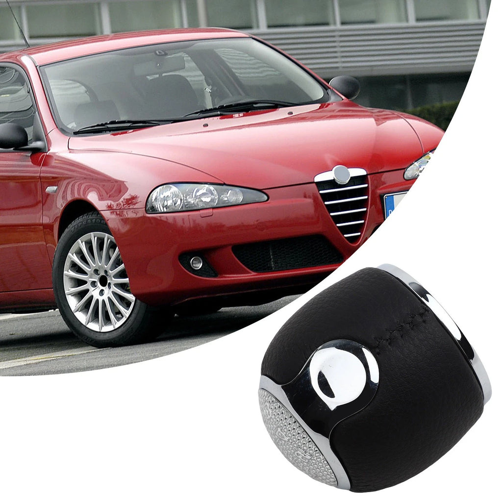 Leather Gear Shift Knob for Alfa Romeo Mito (2008–2016)