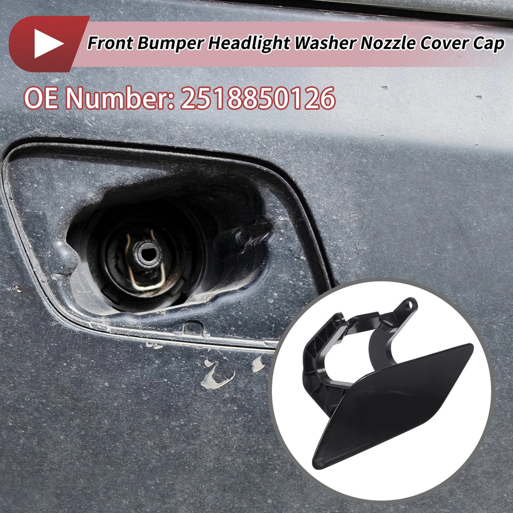 Front Left Headlight Washer Nozzle Cover Cap for Mercedes-Benz R320 (2006–2015)