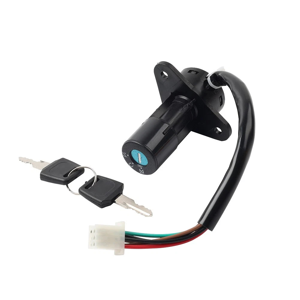 Ignition Switch Lock with 2 Keys for Suzuki GS125 (6 Wires)