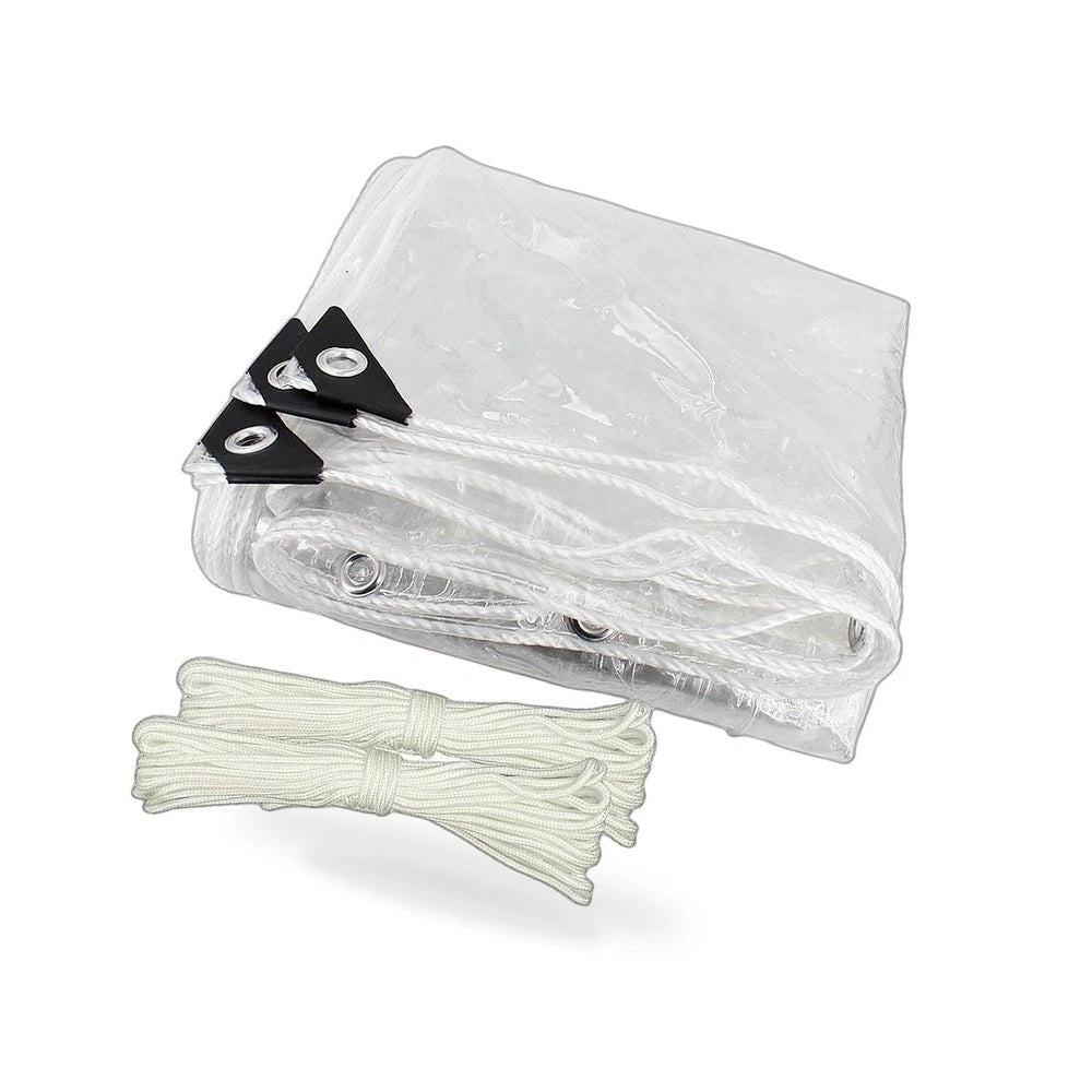 Clear Heavy Duty Tarp 200x500cm Waterproof Tarpaulin