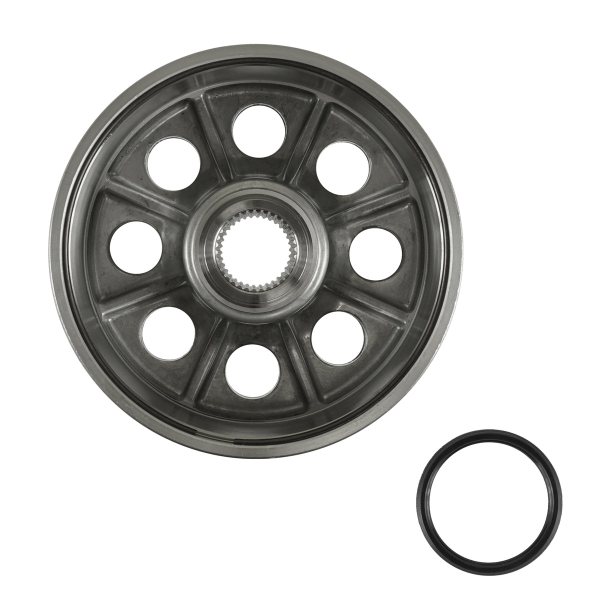 Rear Brake Drum with Seal Replacement for Honda TRX300 FourTrax 1988-2000