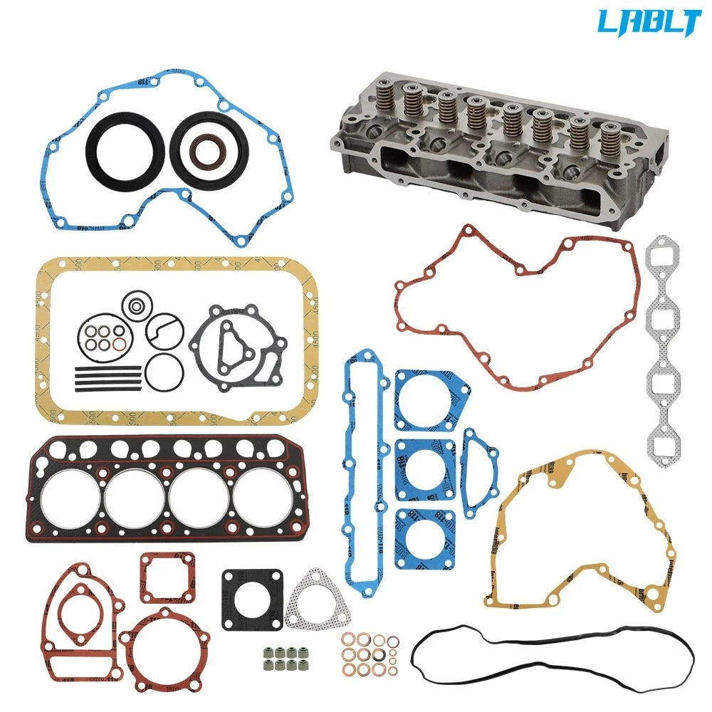Cylinder Head Assembly & Full Gasket Set for Mitsubishi S4L S4L2