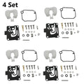 4X Carburetor Rebuild Kit for Yamaha 4-Stroke 40 50 HP (1990–1999) 62Y-W0093-11 62Y-W0093-10