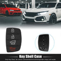 Remote Fob Case Insert Rubber Pad Keypad Replacement for Hyundai (4-Button) (2009–2015)