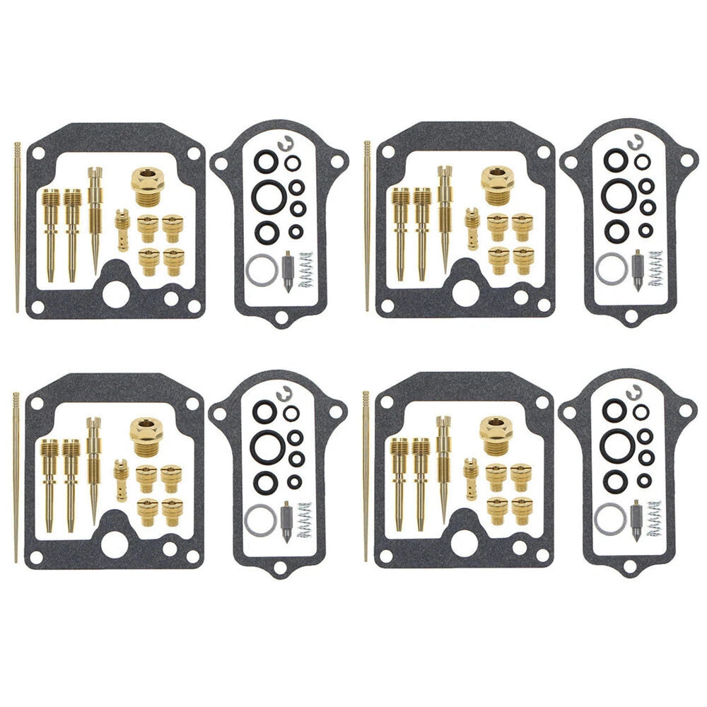 4X Carburetor Gasket Repair Kit for Kawasaki KZ900A KZ900B KZ650B (1976–1977)