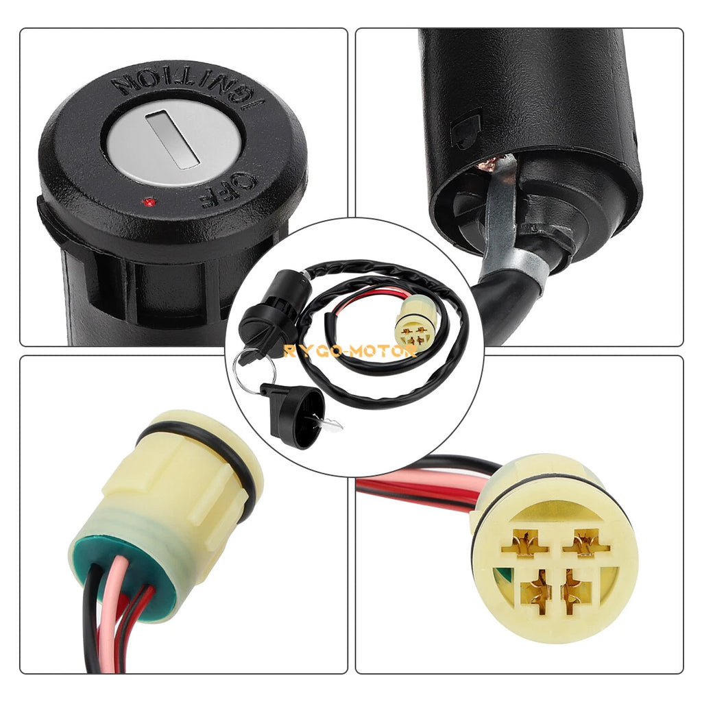 Ignition Key Switch for Honda Foreman 450, Rancher 420 (35100-HR6-A61)
