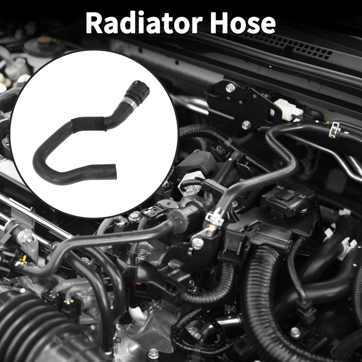 Radiator Hose Coolant Pipe Replacement for Audi A4 Quattro 2.0L (2009–2016)