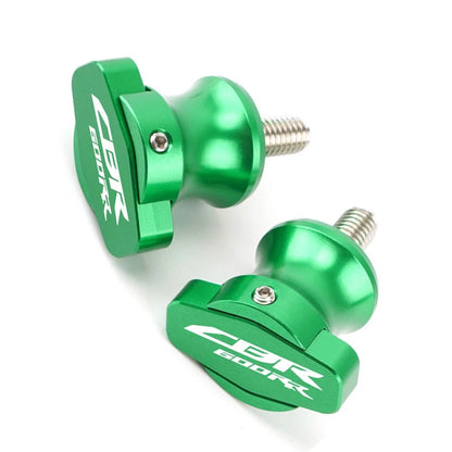 Motorcycle Swingarm Sliders Spools Stand Screws M8 Fit Honda CBR600RR 2003-2017