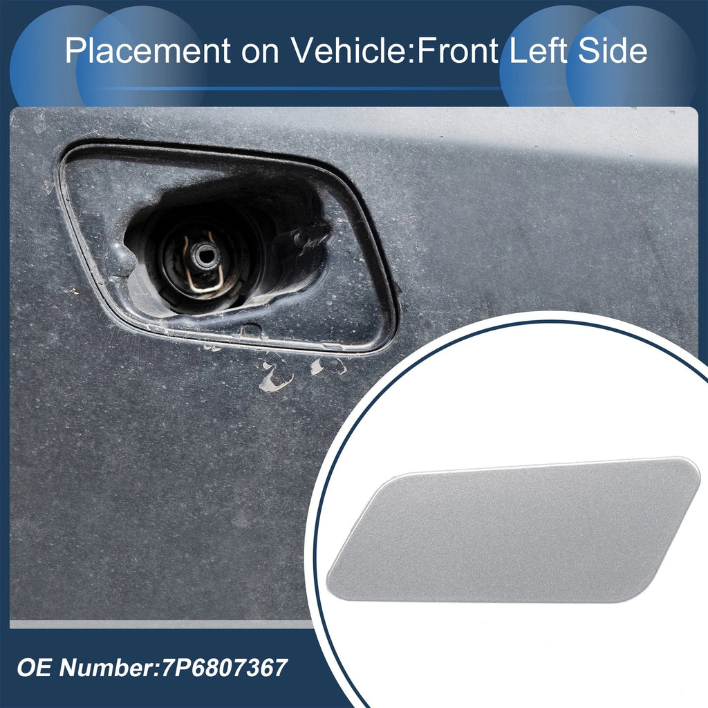 Front Left Washer Nozzle Cover Cap for Volkswagen Touareg (2011–2014)