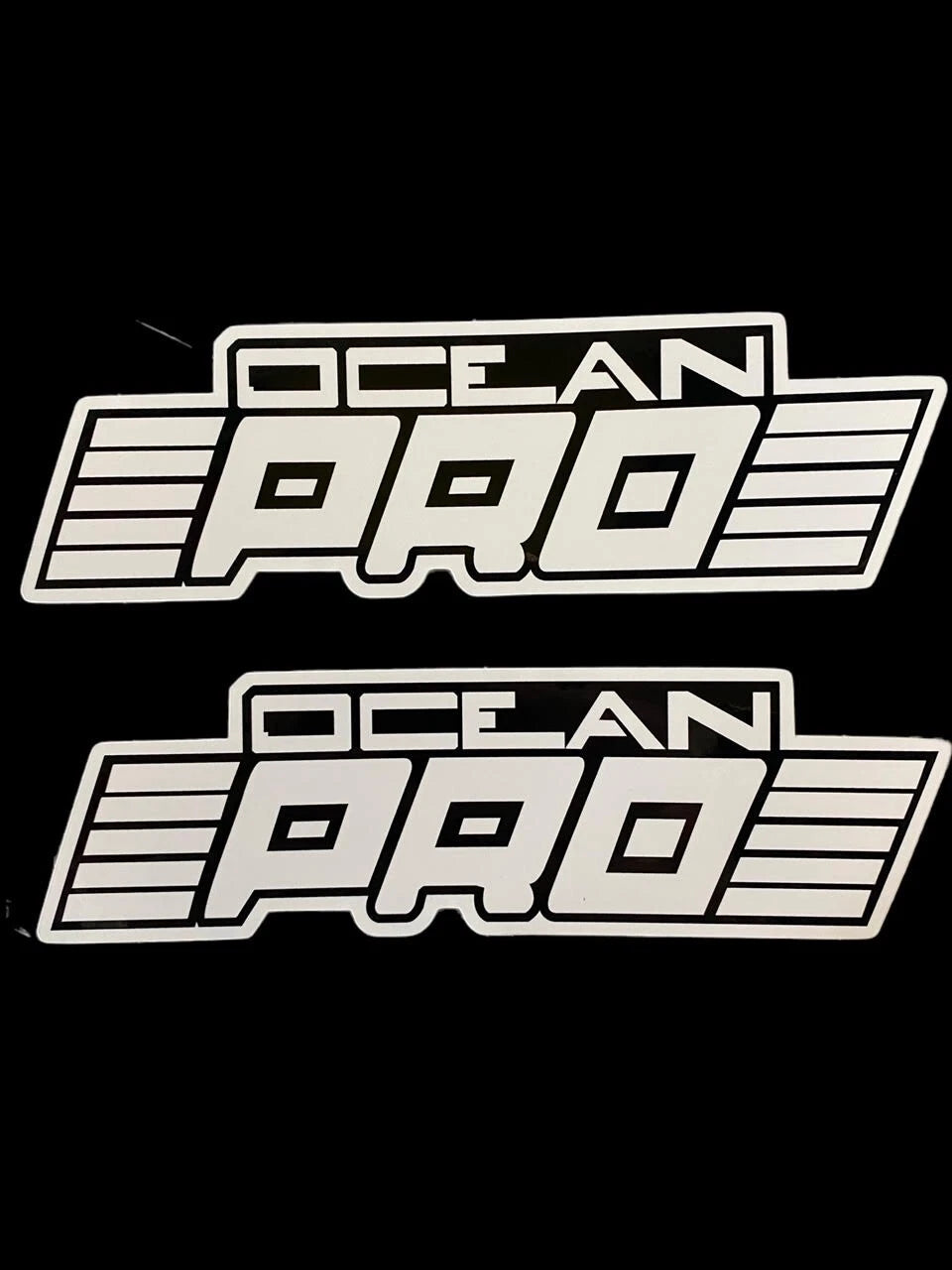 Set of 7 Ocean Pro Stickers for Kawasaki Jet Ski 440 550 650 750 (Vintage)