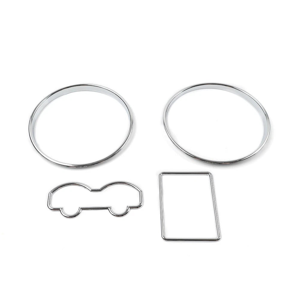 Speedometer Gauge Dial Rings Trim for VW Golf MK4, Passat B5, Jetta 4
