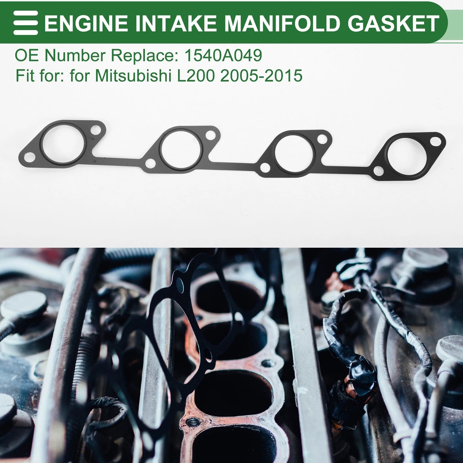 Engine Intake Manifold Gasket for Mitsubishi L200 (2005–2015)