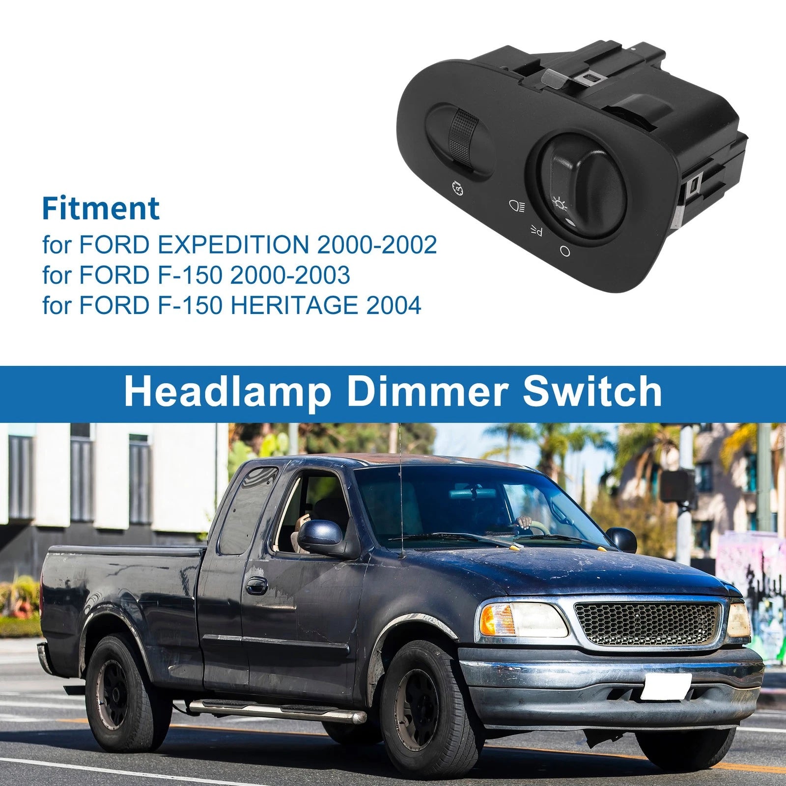 Headlight Switch OEM Replacement for Ford F-150 (2000–2003)
