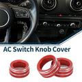 AC Climate Heater Switch Knob Cover Ring Replacement for Audi A3 8V (2014–2020)