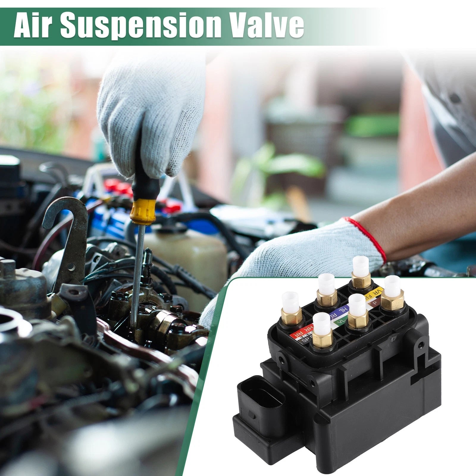 Air Suspension Valve Block Replacement for Mercedes Benz GL320 GL350 (2007–2015)