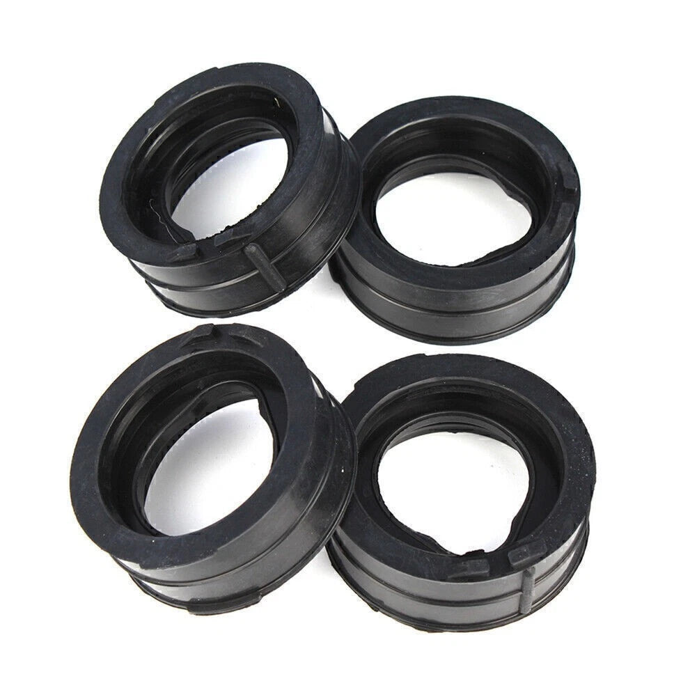 4PCS Carburetor Adapter Interface for Yamaha FJR1300 (2003–2012) Black