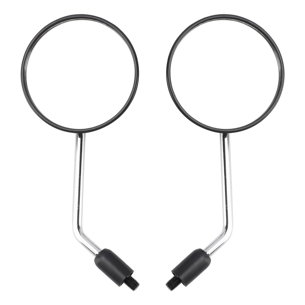 Black M10 Mirrors Set of 2 for Kawasaki KLX 110 125 C 250 S 2010–2017 KLX 230 2020–2021