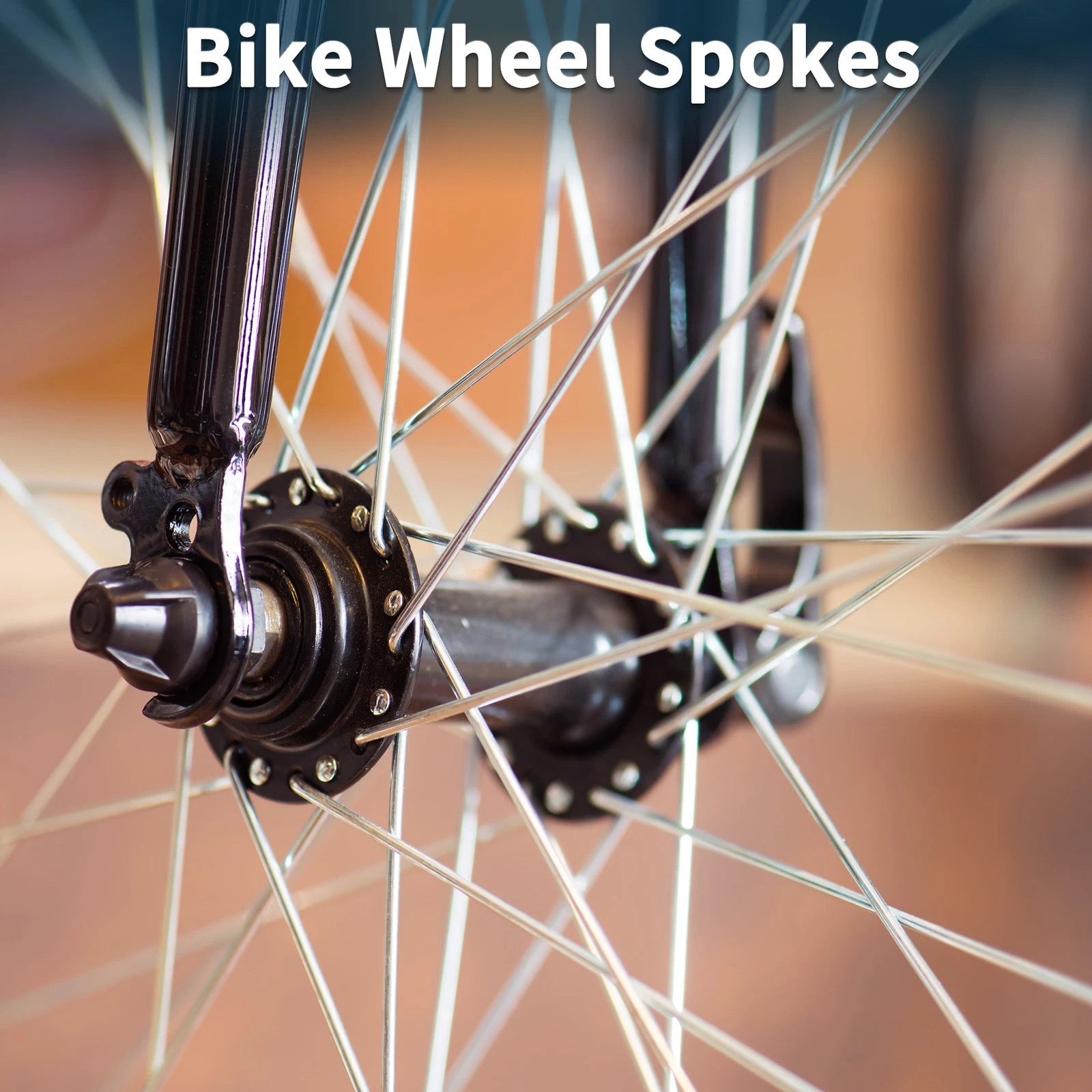 Bicycle Spokes Nipple 243mm Replacement Set for Universal (All Makes 1990–2020)