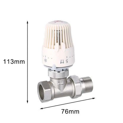 Automatic Thermostatic Radiator Valve for Floor Heating DN15 DN20 DN25