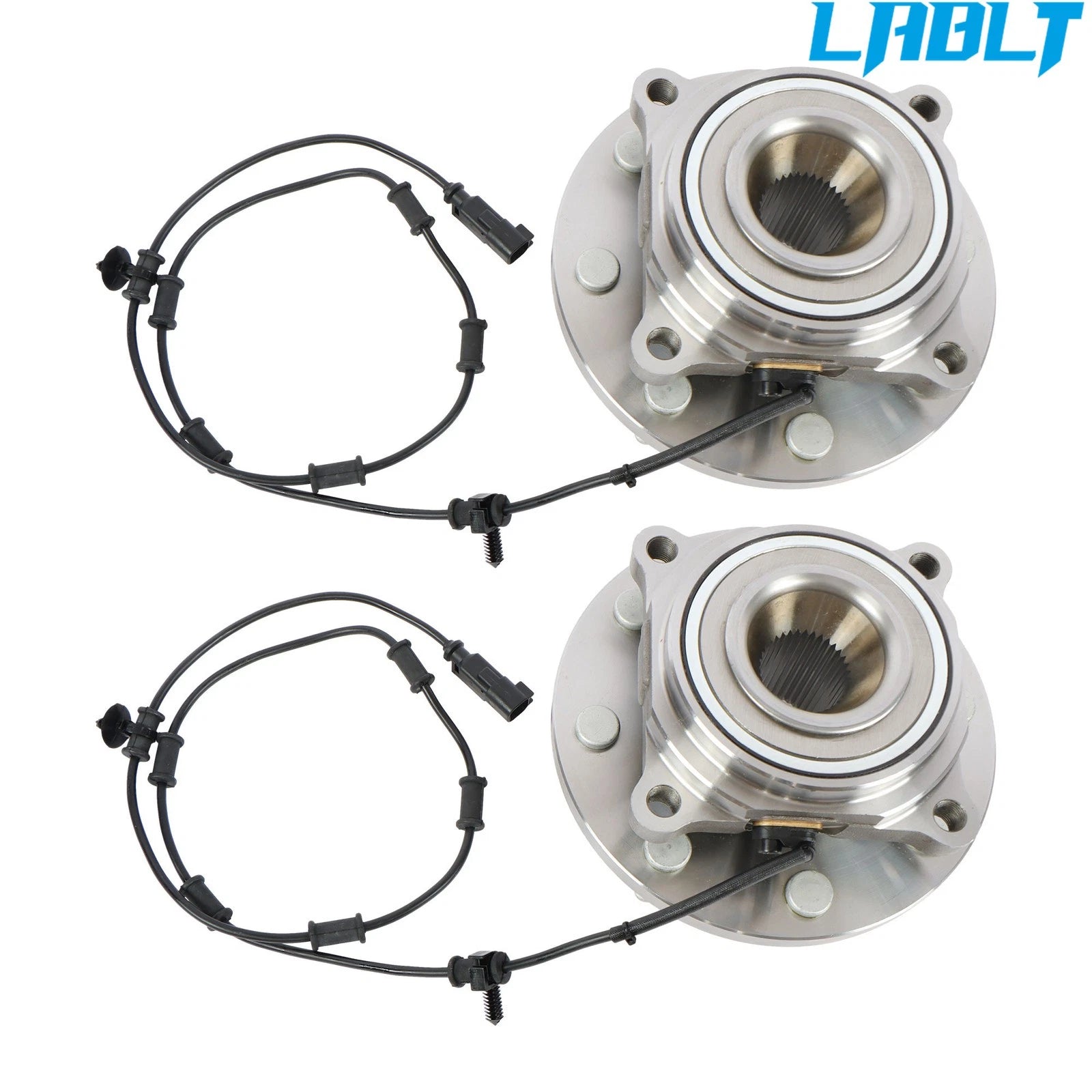 2X Front Wheel Bearing Hub Assembly w/ ABS for Ram 2500 3500 (2012–2013)