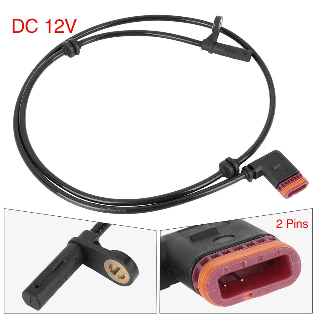 ABS Sensor Rear Left Right Replacement for Mercedes-Benz GLK250 (2013–2015)