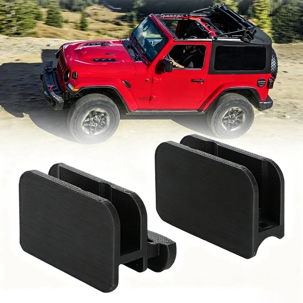 2X Sunrider Soft Top Front Side Bow Latch Kit for Jeep