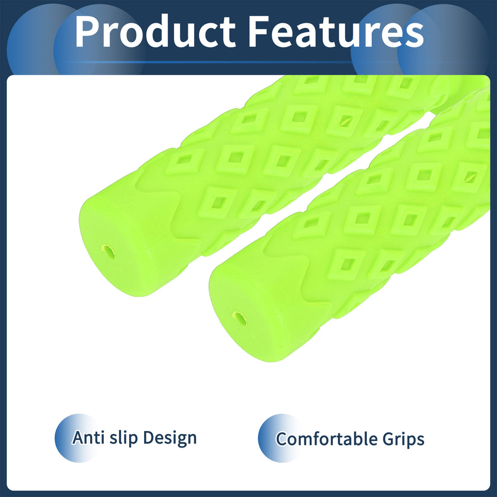 Handlebar Grips Cover 120mm End Grip Protector Rubber for Bike (1Pair)