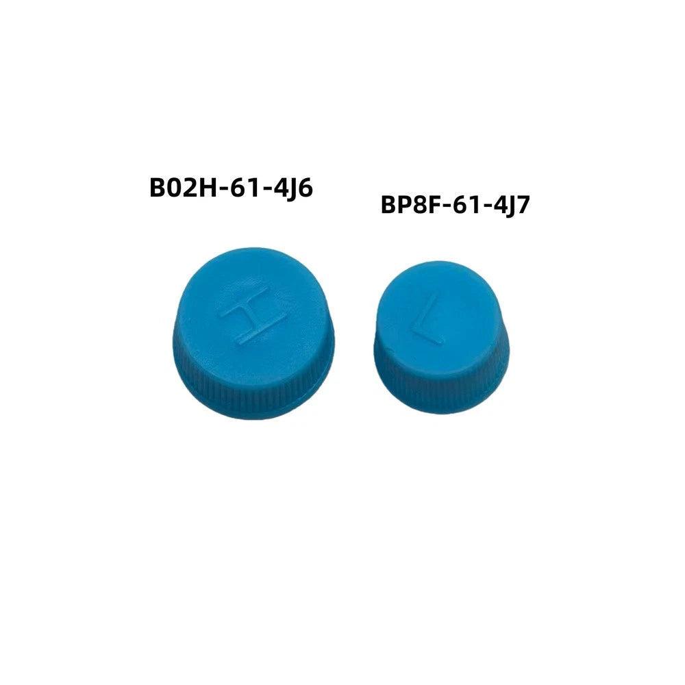 2pcs AC Valve Core Dust Cap for Mazda 3, 6, CX-3, CX-30, CX-5, MX-5