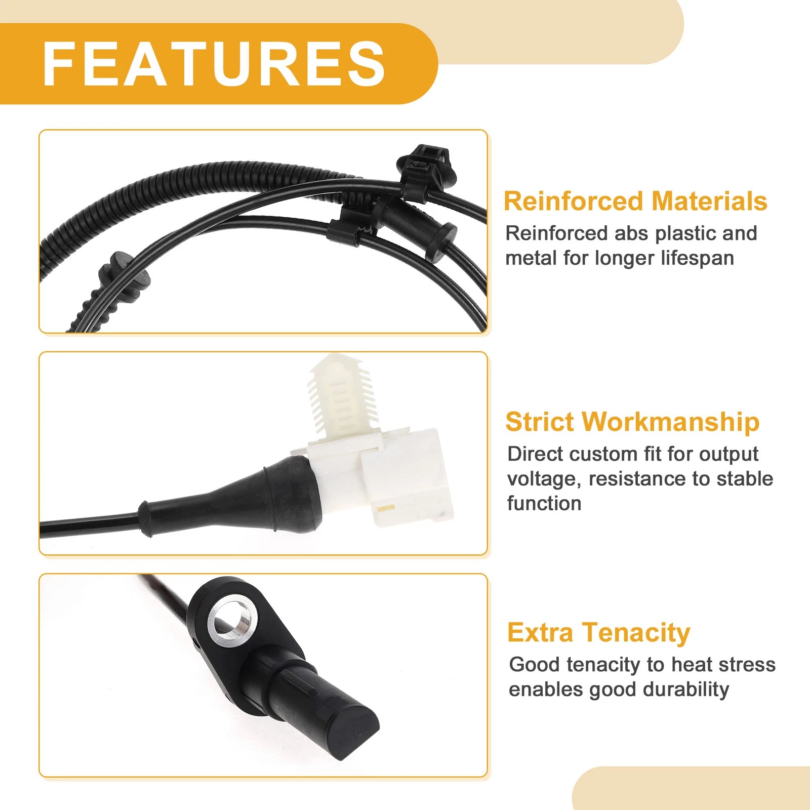 ABS Wheel Speed Sensor Replacement for Ford F-150 Pickup SVT Left (2009–2014)