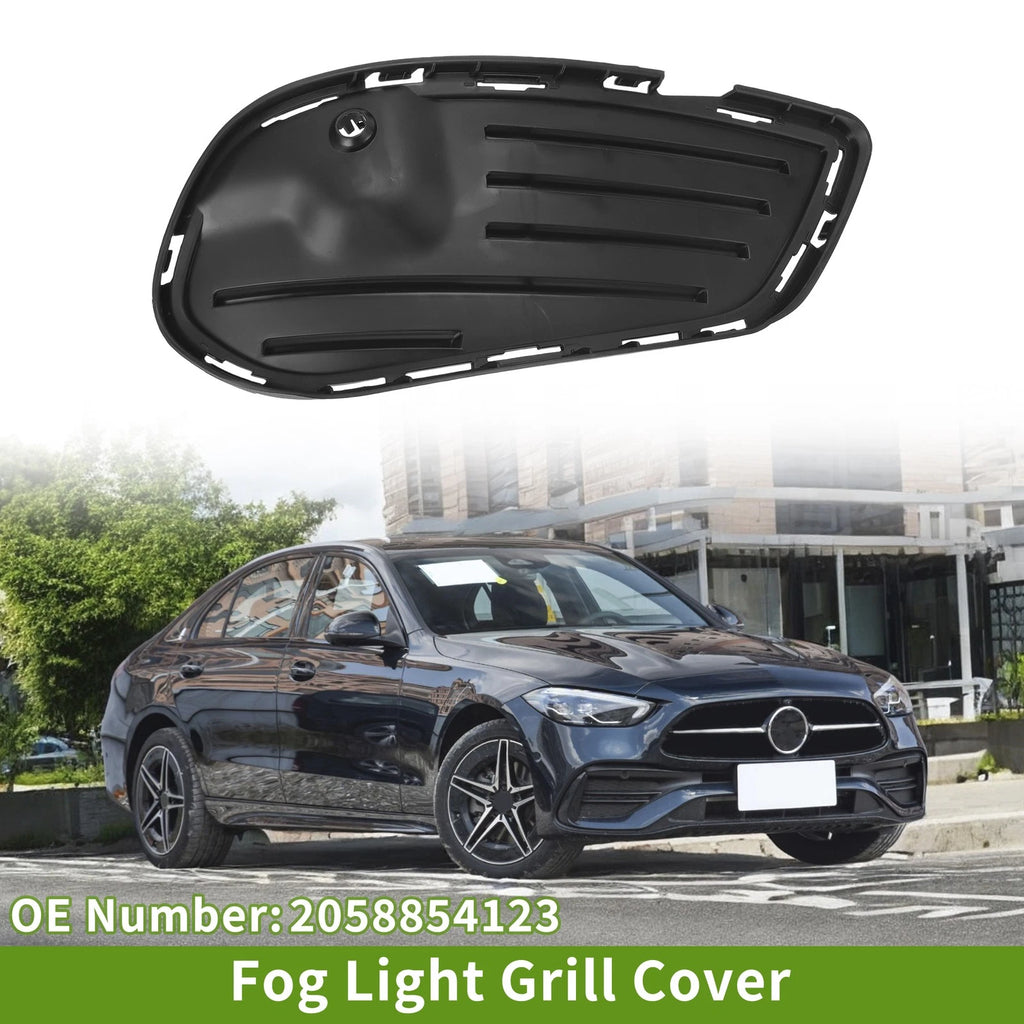 Fog Light Grill Front Right Replacement for Mercedes-Benz C300 (2017–2018)