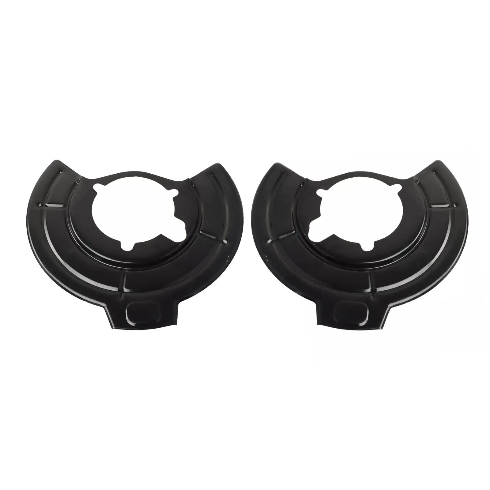 2 Piece Front Brake Disc Backing Plate Set for Jeep Wrangler JK (2007)