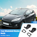 2 Pcs Front Windscreen Washer Nozzles with Gaskets for Ford (2000–2015)