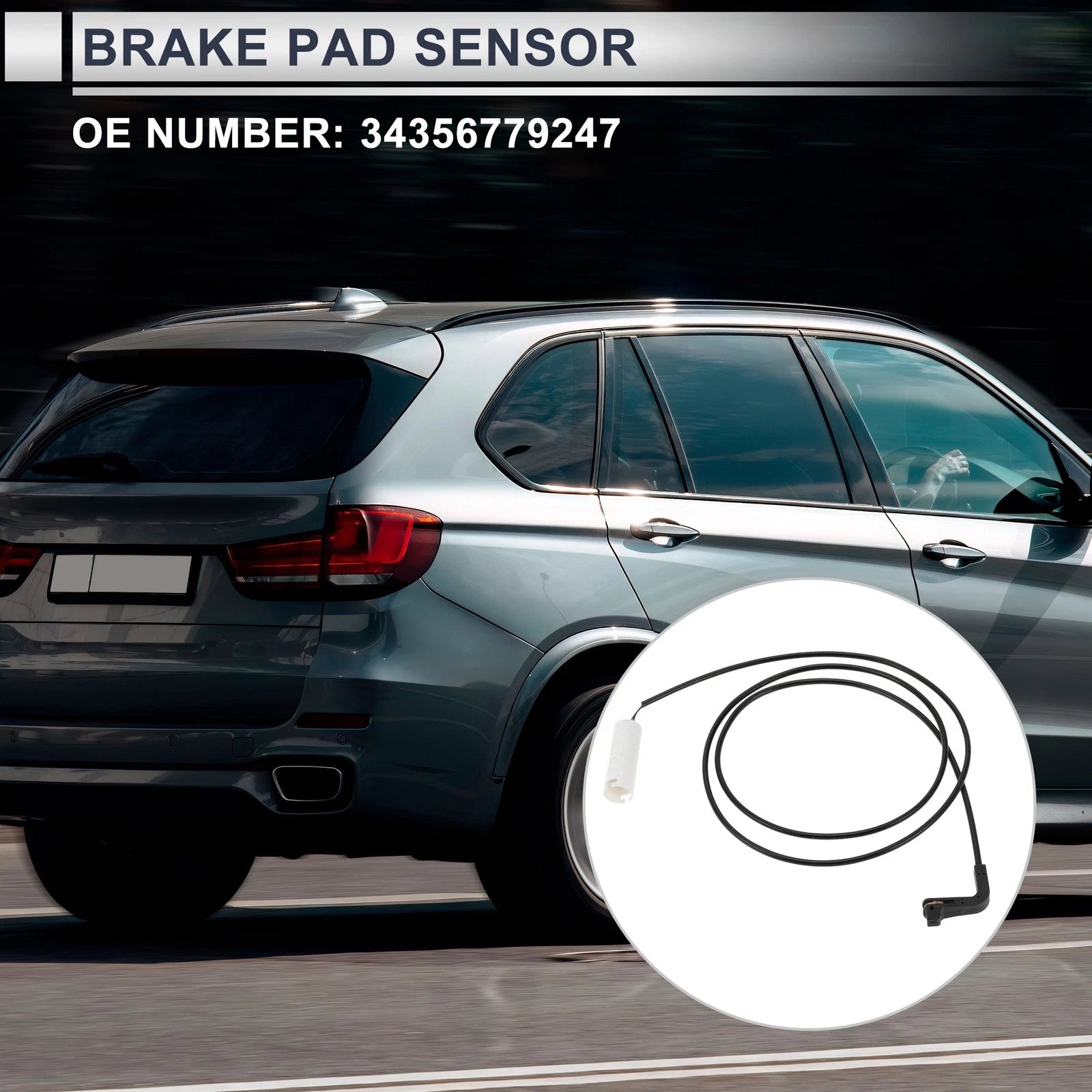1pc Brake Pad Wear Sensor for Rolls Royce Phantom (2003–2016) No. 34356779247