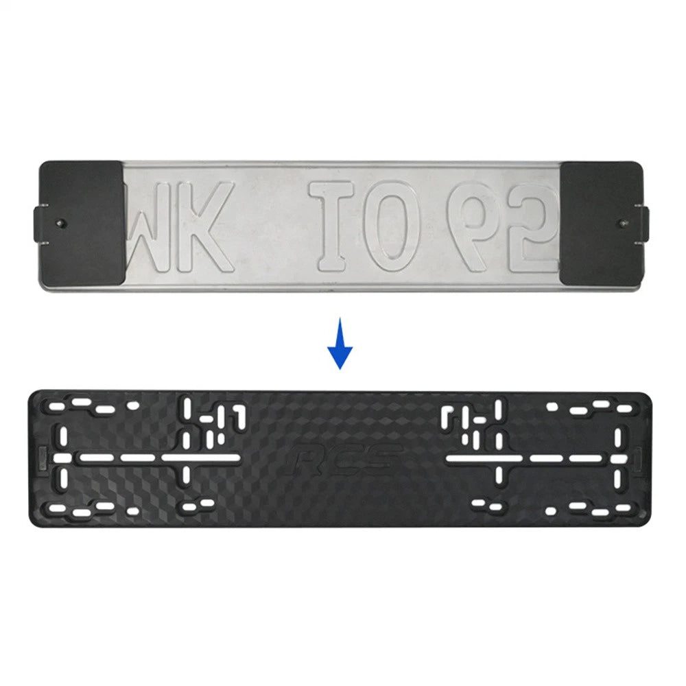 Magnetic License Plate Holder for European Vehicles (ABS)