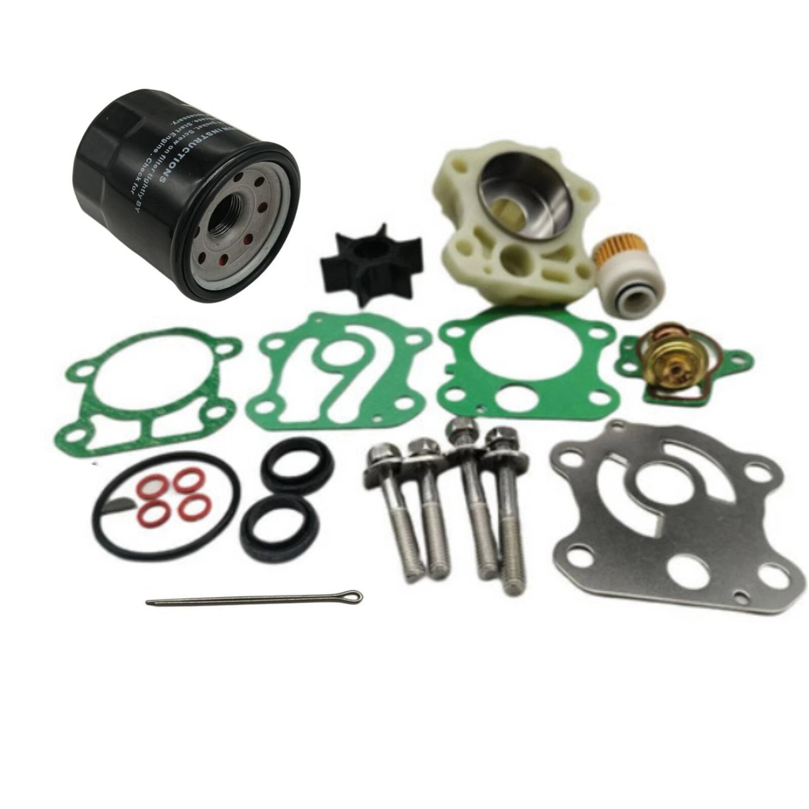 Yamaha Outboard Maintenance Service Kit for 50HP F50B (2000–2023) 6H3-W0078-01 5GH-13440-00