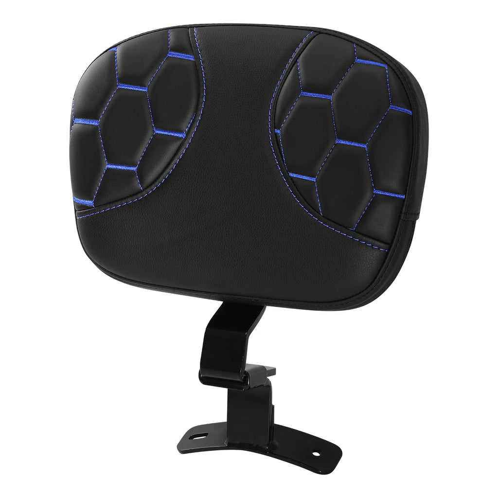 Backrest Pad for Harley Electra Road Glide (2009–2023) - Black Blue
