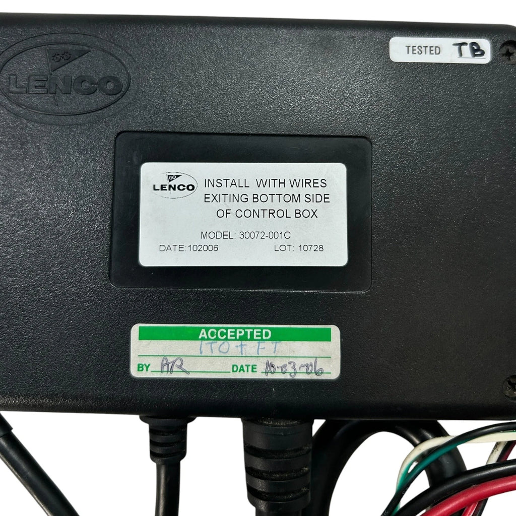 Trim Tab Control Box Assembly for Lenco Marine (30072-001C)