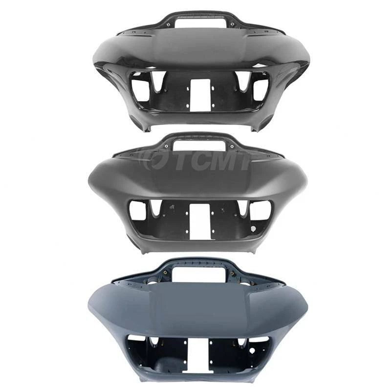 Inner & Outer Fairings for Harley Road Glide (2015–2023) Matte Black/Gray