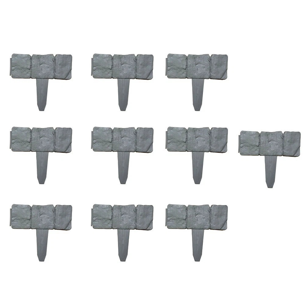 Waterproof Lawn Edging 25x23cm ABS Decorative Plastic