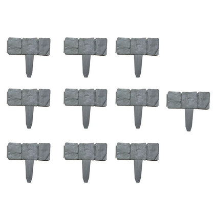 Waterproof Lawn Edging 25x23cm ABS Decorative Plastic