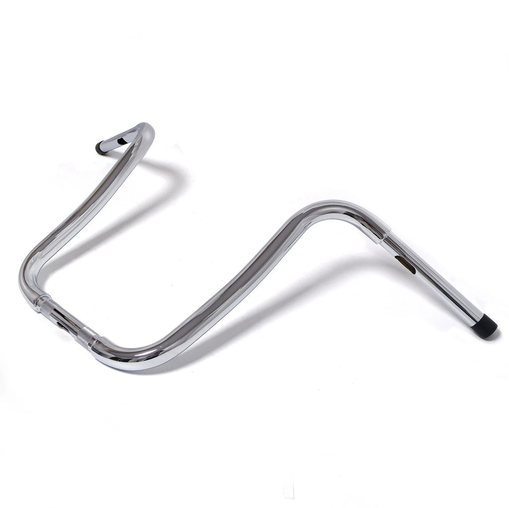 16" Rise Chrome Handlebar Clamp for Harley FLHR (1994–2020) FLS (2000–2020)