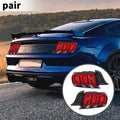 Pair OLED Tail Light Assembly for Ford Mustang (2015–2016)